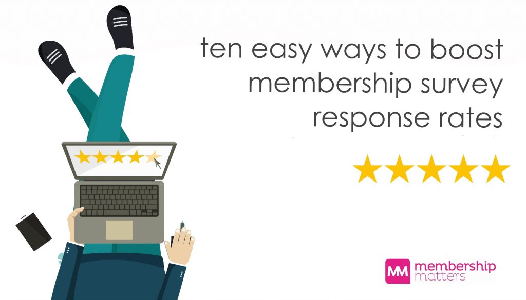ten easy ways to boost membership survey response rates